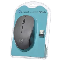 Мышь Oklick 565MW (серый/черный) фото 4